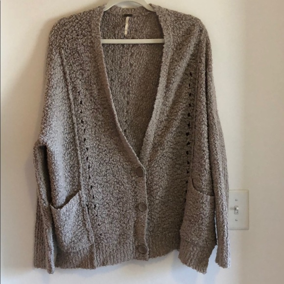 Free People Sweaters - free people medium lilac cardigan Free People Sweaters - free people medium lilac cardigan
